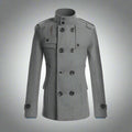Herren Winterjacke aus Wolle mit Stehkragen – Tobias