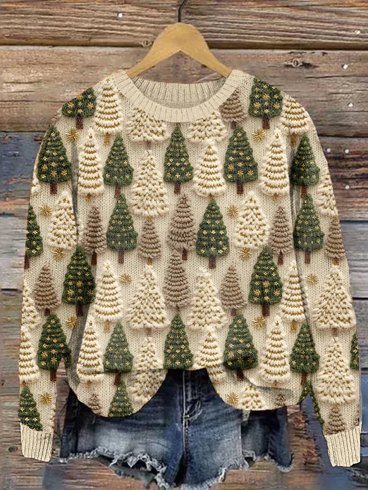Warmer Strickpullover für Winterabende – Lena