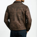 Herren Leder Übergangsjacke - Klassisch Leicht