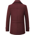 Herren Winter Woll Mantel – Warm Elegant