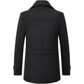 Herren Winter Woll Mantel – Warm Elegant