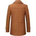 Herren Winter Woll Mantel – Warm Elegant