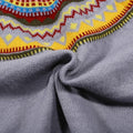 Damen Norweger Strickpullover – Langarm Warm