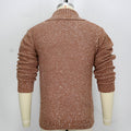 Herren Grobstrick Winter Strickjacke - Warm Langarm