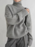 Kaschmir Rollkragenpullover Damen Warm Elegant Weich – Sofia