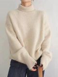 Kaschmir Rollkragenpullover Damen Warm Elegant Weich – Sofia