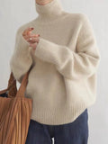 Kaschmir Rollkragenpullover Damen Warm Elegant Weich – Sofia