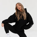 Damen Oversized Hoodie Grafik - Streetwear Pullover