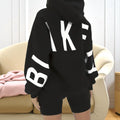 Damen Oversized Hoodie Grafik - Streetwear Pullover