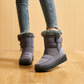 Damen Schneestiefel Wasserdicht Rutschfest - Bequem Langlebig