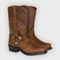 Damen Vintage Cowboy Gummistiefel - Langlebig Bequem