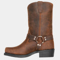 Damen Vintage Cowboy Gummistiefel - Langlebig Bequem