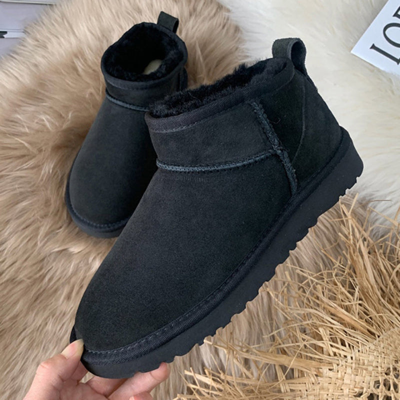 Damen Winter Schneestiefel Gefüttert - Warm Knöchel