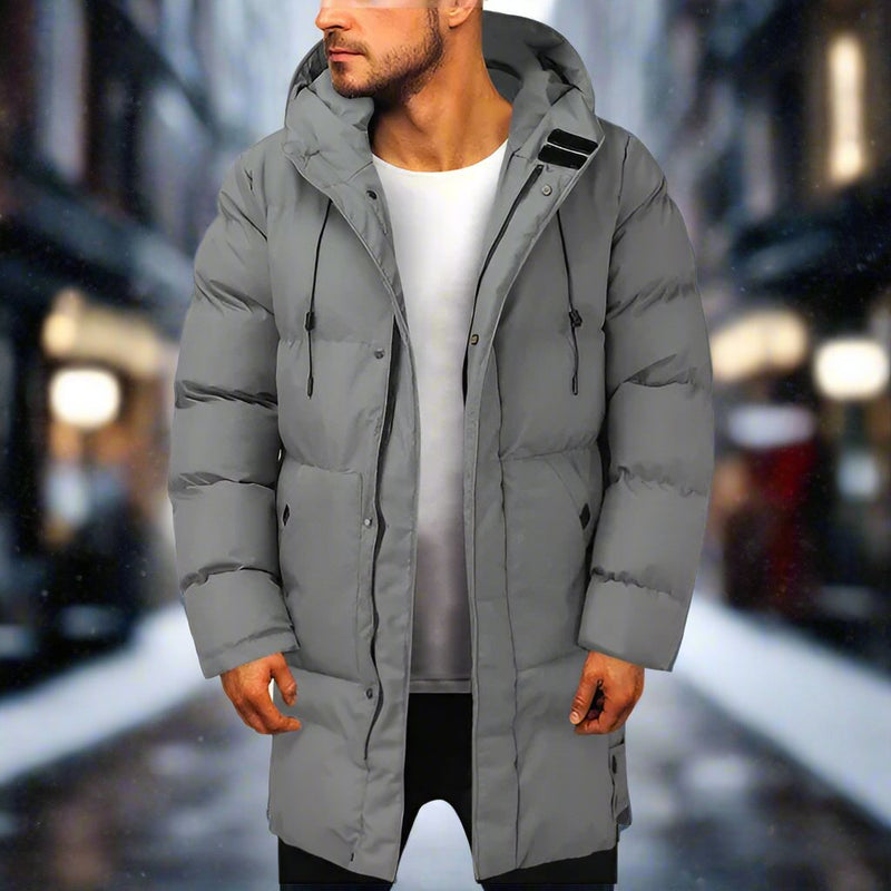 Lange warme Winterjacke für Herren, wasserabweisend & isoliert – Lukas