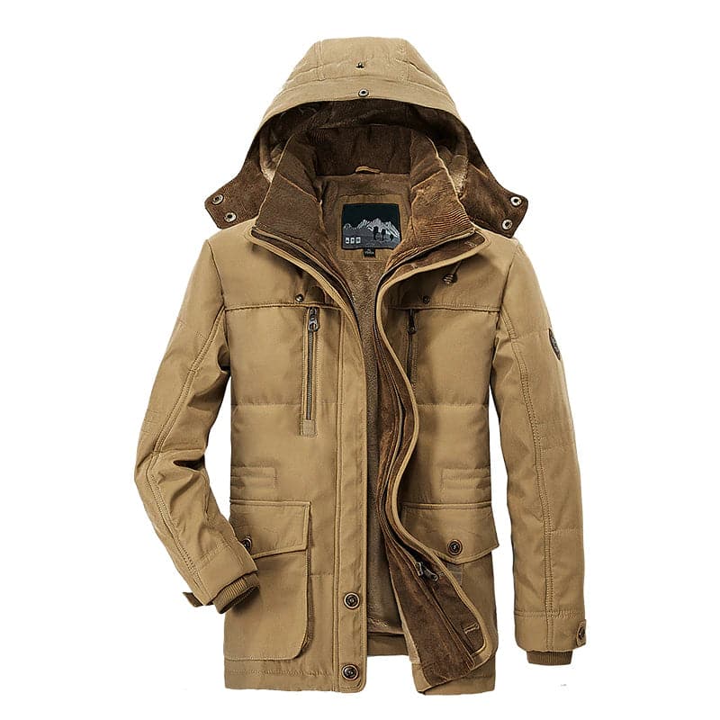 Winterjacke Herren warm & wasserabweisend für kalte Tage – Tobias