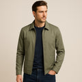 Herren Übergangs Harrington Jacke - Leichte Freizeitjacke