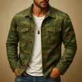 Herren Übergangs Jacke - Camouflage Leichte