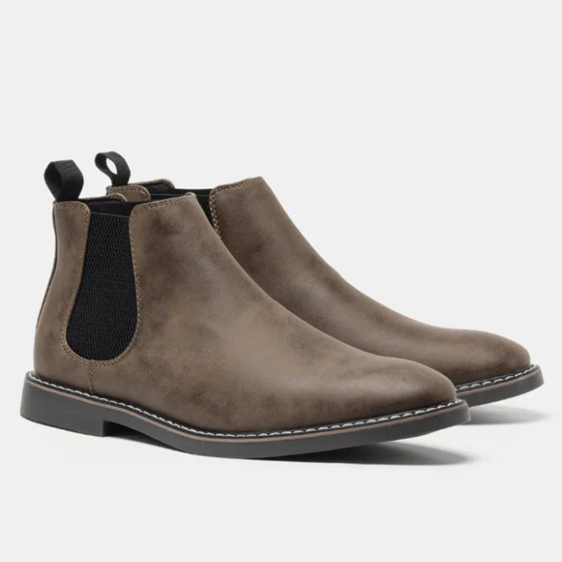 Herren Chelsea Stiefeletten Leder - Elegant Business