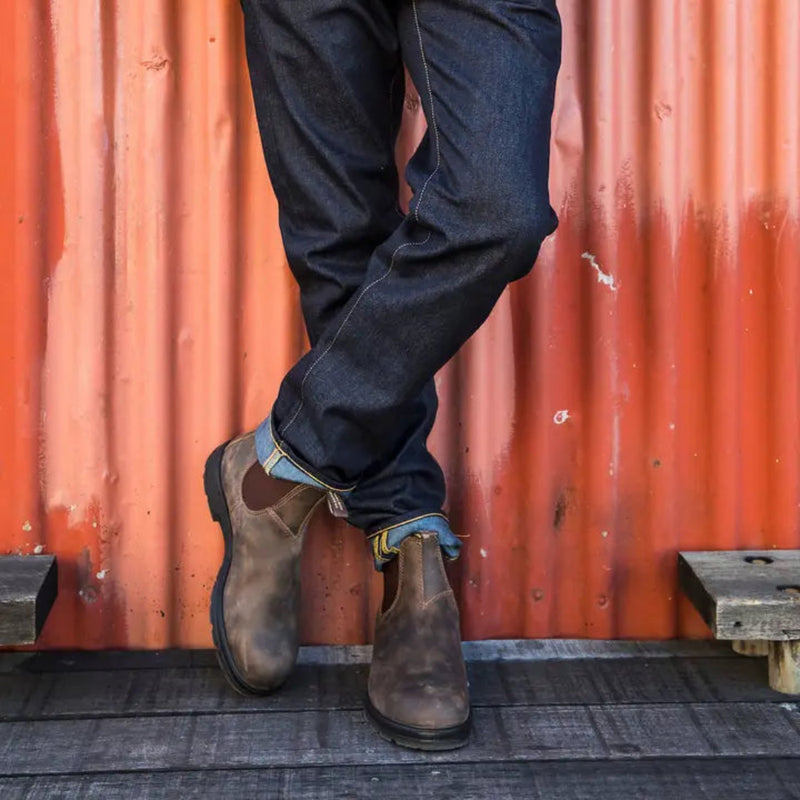 Herren Wasserdichte Chelsea Boots - Rutschfeste Gummistiefel Regenfest