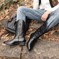 Herren Western Cowboy Stiefeletten - Quadratische Zehe