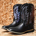 Herren Western Cowboy Stiefeletten - Quadratische Zehe