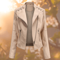 Stylische Damen-Lederjacke für einen modernen Look – Ava