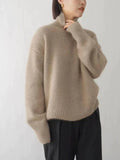 Kaschmir Rollkragenpullover Damen Warm Elegant Weich – Sofia