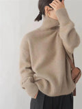 Kaschmir Rollkragenpullover Damen Warm Elegant Weich – Sofia