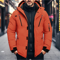 Wasserdichte Winterjacke Herren mit Kapuze und Taschen – Lukas
