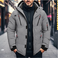 Wasserdichte Winterjacke Herren mit Kapuze und Taschen – Lukas