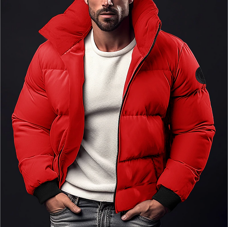 Herren Winterjacke warm & stilvoll für kalte Tage – Lukas