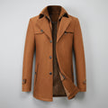 Herren Winter Woll Mantel – Warm Elegant