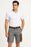 Cargo Shorts Herren Patchwork Baumwolle Sommerstil – Theodore
