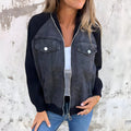 Damen Übergangs Sweat Jacke – Leicht Casual