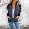 Damen Übergangs Sweat Jacke – Leicht Casual