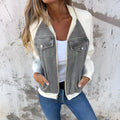 Damen Übergangs Sweat Jacke – Leicht Casual