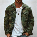 Herren Übergangs Jacke - Camouflage Leichte
