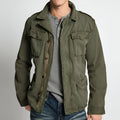 Herren Übergangsjacke Vintage - Leicht Mit Taschen