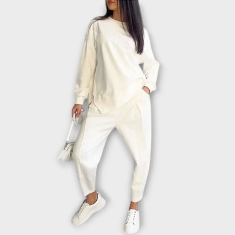 Damen Set mit Rundhals und bequemem Schnitt – Amira