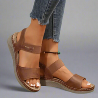 Komfortable orthopädische Sandalen für Damen – Elvoria