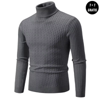 Klassischer Rollkragenpullover für Winter – Klaus