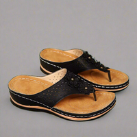 Orthopädische Retro-Sandalen für Damen – Solvoria