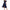 Elegantes Midi-Kleid mit V-Ausschnitt für Damen – Luise