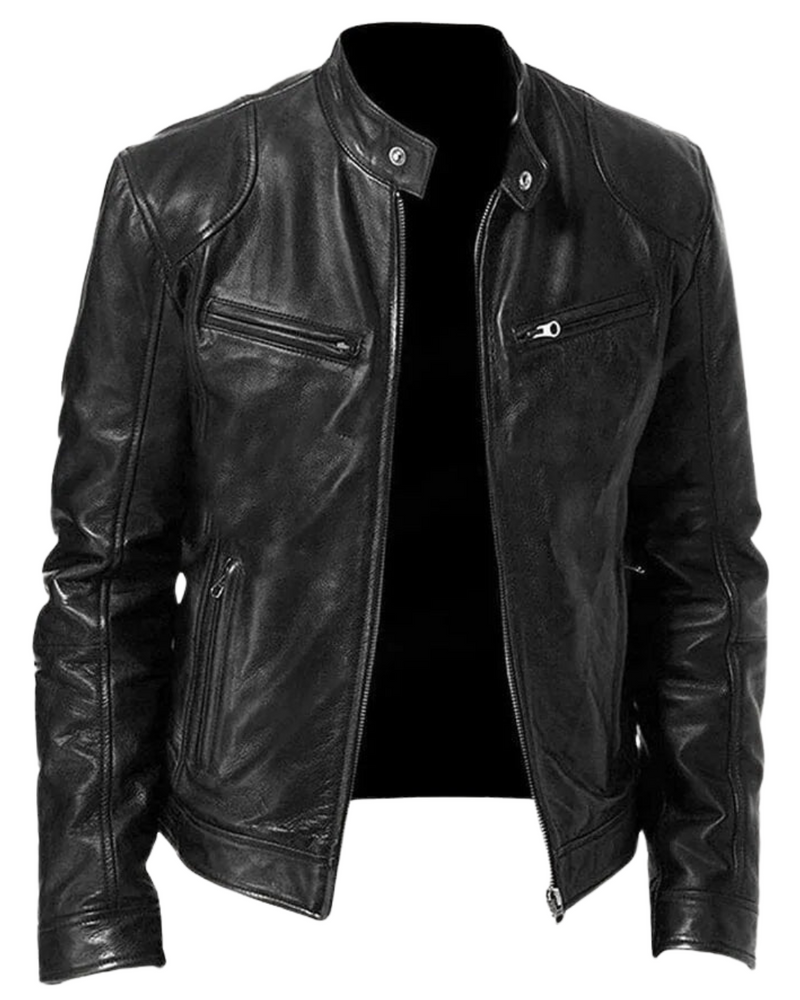 Kunstlederjacke für Herren – Stilvoll und Praktisch – Alfred