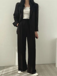 Hosenanzug Damen Zweiteilig Elegant Business Maßgeschneidert - Luisa