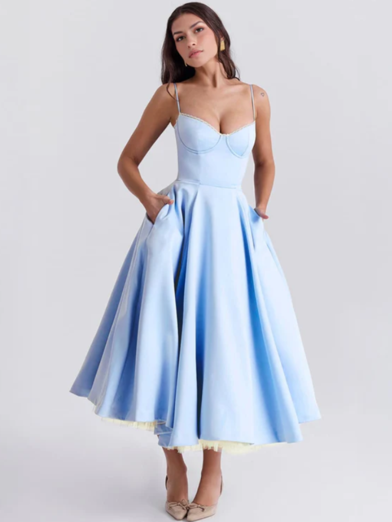 Ballkleid A-Linie Gala Kleid Elegant – Sophie
