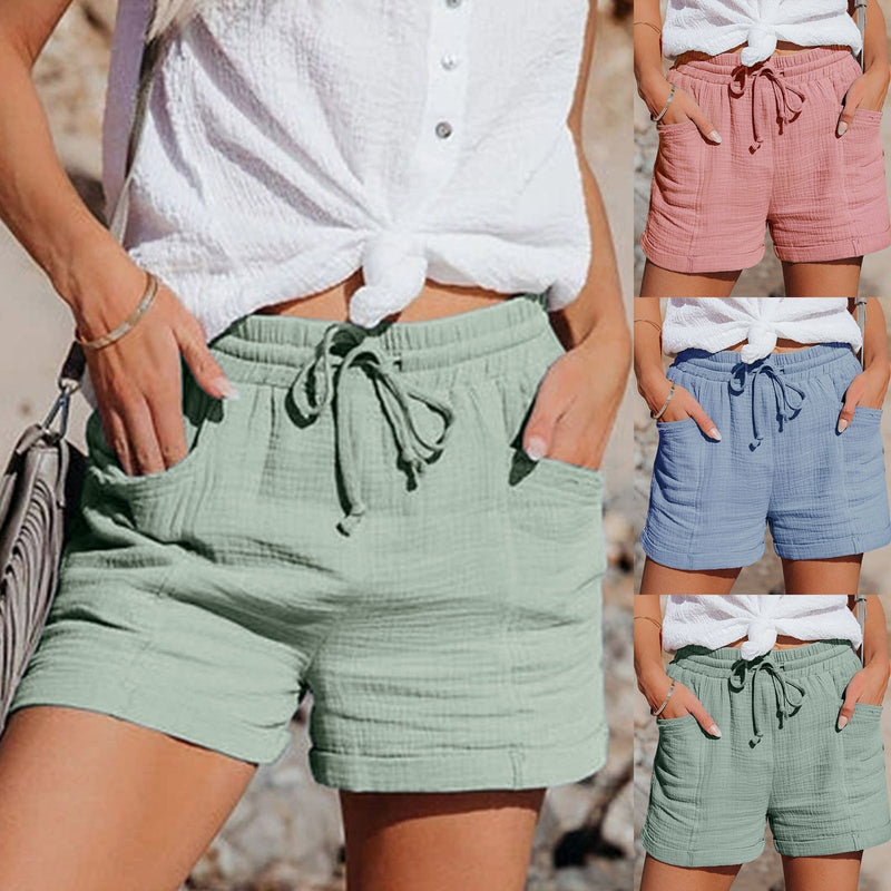Luftige Baumwoll-Damenshorts für den Sommer – Emma
