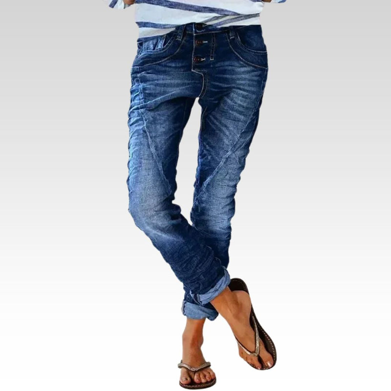 Elegante Damenhose Baumwoll-Stretch für Büro – Lea