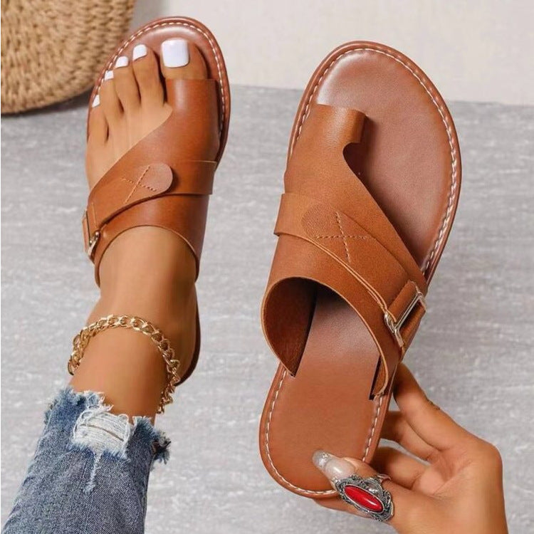 Orthopädische Sandalen Damen elegant & leicht – Elvara