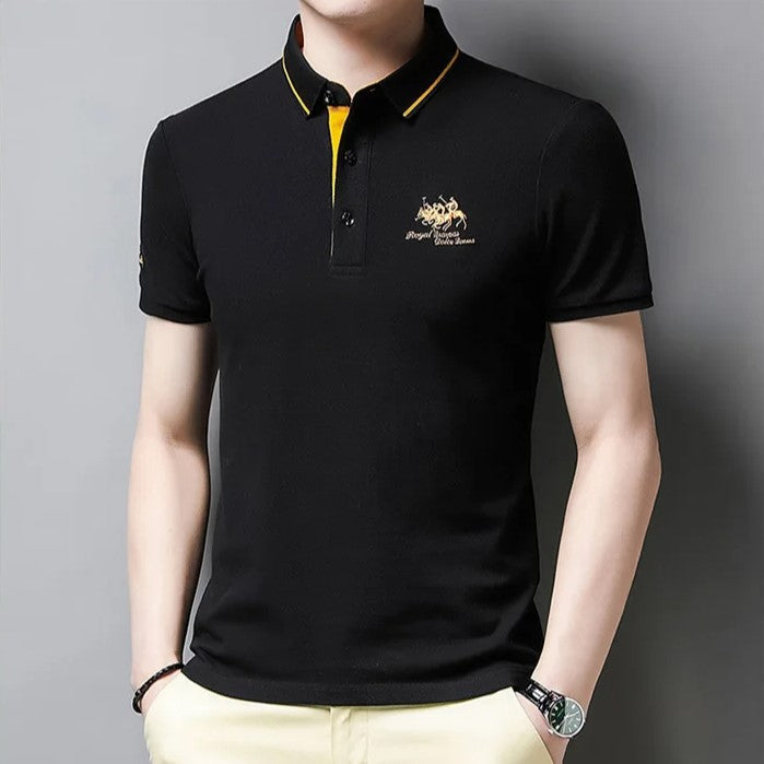 Elegantes Herren Poloshirt mit Premium-Komfort – Santoni